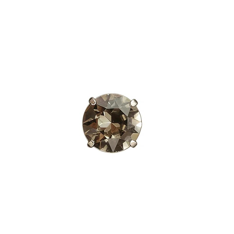 Piercing hélice spiralé en titane avec zircone cubique, 16G