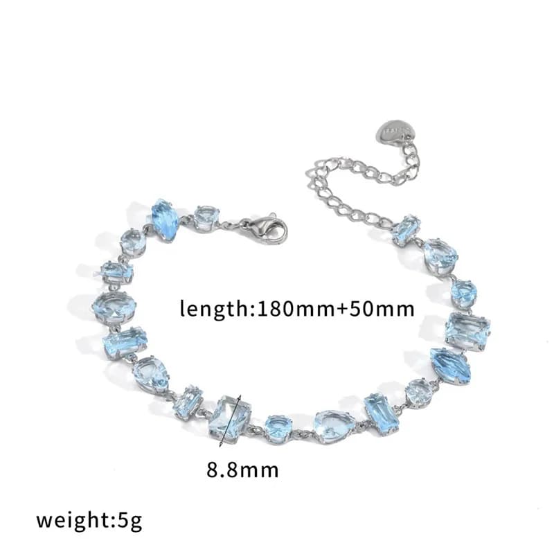 Bracelet chaîne à perles métalliques texturées
